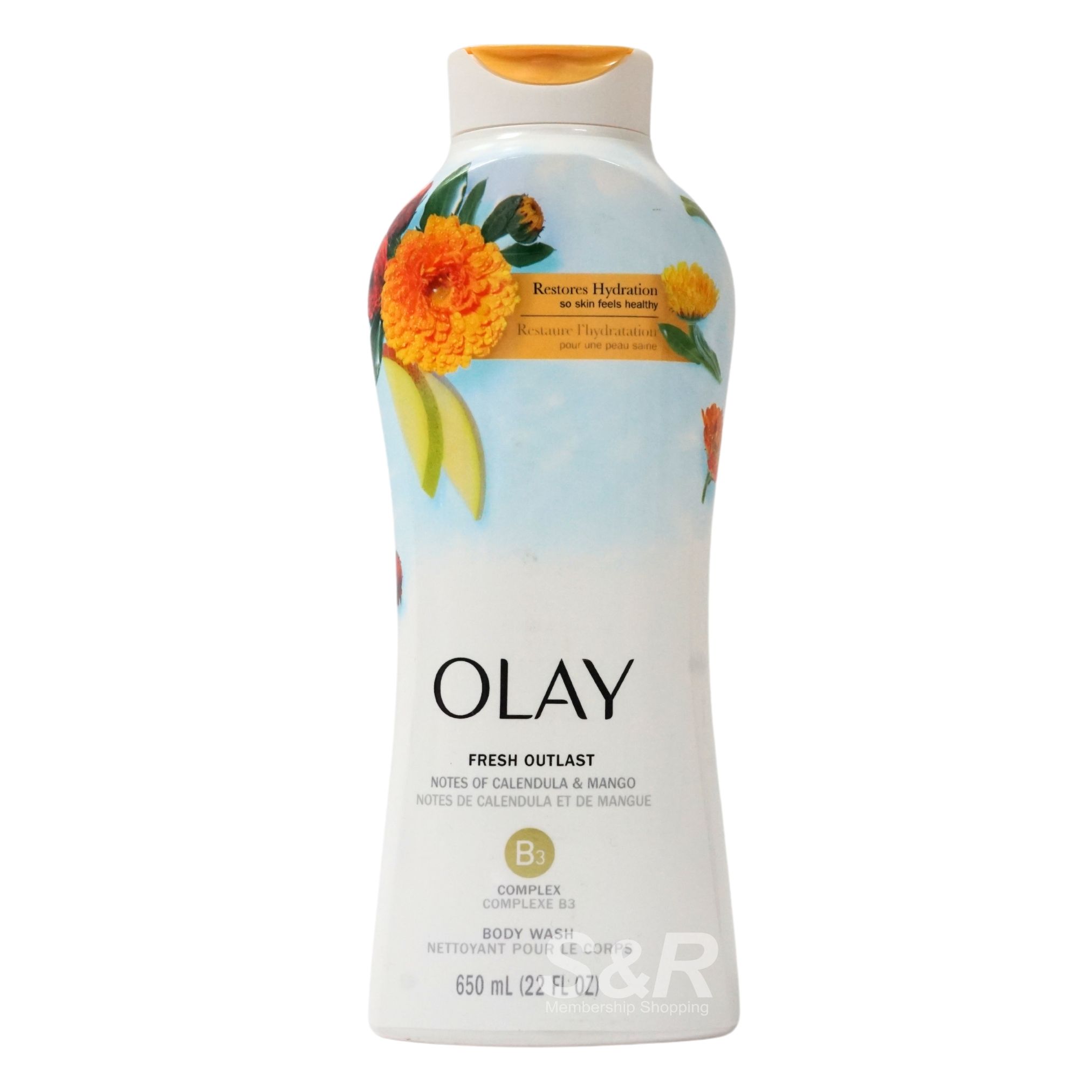 Olay Fresh Outlast Body Wash 650mL